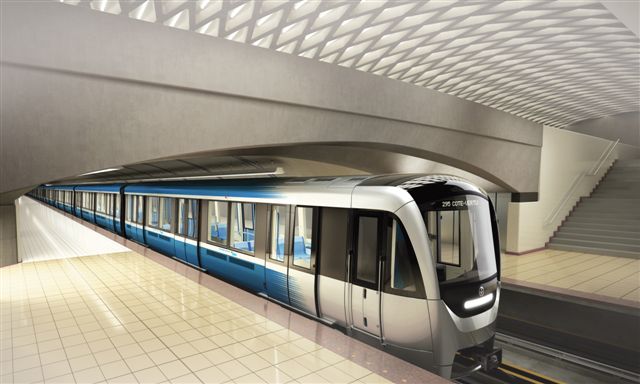 Montréal's new métro cars 